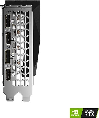 جيجابايت بطاقة عرض مرئي جيفورس RTX 3070 للالعاب او سي 8G (REV2.0)، 3X مراوح ويندفورس، LHR، 8GB 256-bit GDDR6، بطاقة فيديو GV-N3070Gaming OC-8GD in Kuwait