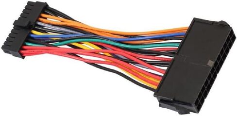 Cotchear 24pin إلى 14pin محول الطاقة الداخلي كابل PSU مصدر الطاقة الرئيسي لLenovo for IBM Q77 B75 A75 Q75 ATX سلك الطاقة 3.94 بوصة/ 10 سم in Saudi Arabia