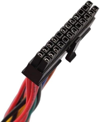 Cotchear 24pin إلى 14pin محول الطاقة الداخلي كابل PSU مصدر الطاقة الرئيسي لLenovo for IBM Q77 B75 A75 Q75 ATX سلك الطاقة 3.94 بوصة/ 10 سم in Saudi Arabia
