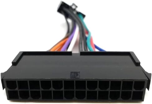 Cotchear 24pin إلى 14pin محول الطاقة الداخلي كابل PSU مصدر الطاقة الرئيسي لLenovo for IBM Q77 B75 A75 Q75 ATX سلك الطاقة 3.94 بوصة/ 10 سم in Saudi Arabia