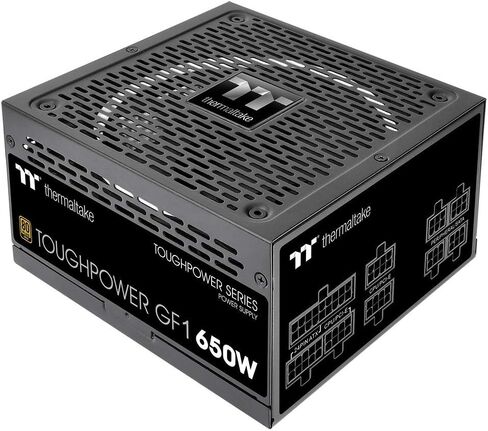 Thermaltake Toughpower GF3 1000W, True 600W 12VHPWR Connectors on PSU & NVIDIA RTX 40 series, ATX 3.0/PCI-E 5.0 Ready, 80+ Gold, SLI/Crossfire Ready Power Supply, PS-TPD-1000FNFAGU-4, 10 Year Warranty in Saudi Arabia
