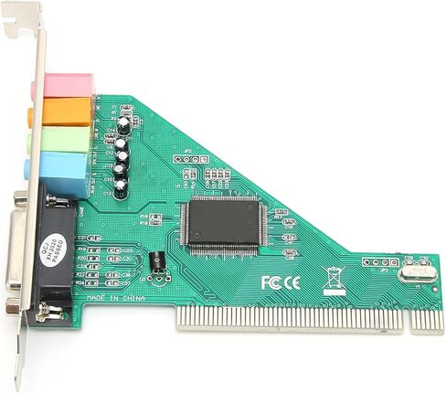 120dB PCI Sound Card, 4 Channel Surround Sound Sound Card, Full Duplex Playback, Support 3D/A3D/DLS/EAX/SPDIF/OUT, for Win 98/2000/XP/NT in Kuwait