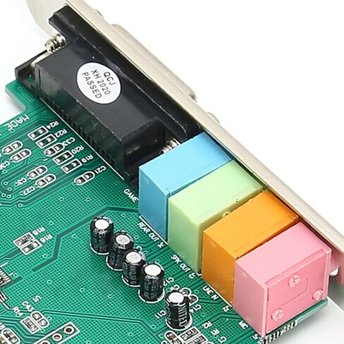 120dB PCI Sound Card, 4 Channel Surround Sound Sound Card, Full Duplex Playback, Support 3D/A3D/DLS/EAX/SPDIF/OUT, for Win 98/2000/XP/NT in Kuwait