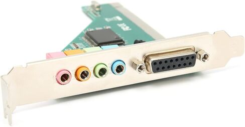 120dB PCI Sound Card, 4 Channel Surround Sound Sound Card, Full Duplex Playback, Support 3D/A3D/DLS/EAX/SPDIF/OUT, for Win 98/2000/XP/NT in Kuwait