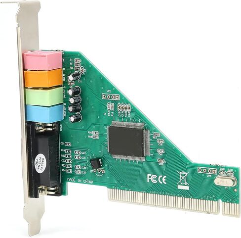 120dB PCI Sound Card, 4 Channel Surround Sound Sound Card, Full Duplex Playback, Support 3D/A3D/DLS/EAX/SPDIF/OUT, for Win 98/2000/XP/NT in Kuwait