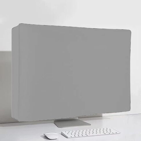 Monitor Dust Cover 26, 27, 28, 29 inch Anti-Static Dustproof Protective Cover for LCD/LED/HD Panel Case Computer Sleeve Compatible with iMac 27“, 26-29" PC, Desktop and TV (26-29 inch Black) in Kuwait