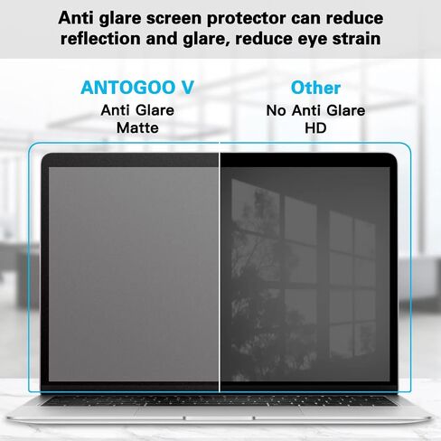 2 Pack Anti Blue Light Screen Protector Compatible with 2026 MacBook Neo 13-Inch, Eye Protection Matte Anti Glare Film for 13in Mac Neo A18 Pro Chip in Kuwait