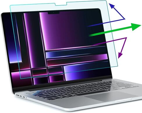 واقي شاشة مضاد للضوء الأزرق متوافق مع جهاز MacBook Neo 13 بوصة 2026، طبقة حماية للعين غير لامعة مضادة للوهج لشريحة Mac Neo A18 Pro مقاس 13 بوصة in Kuwait