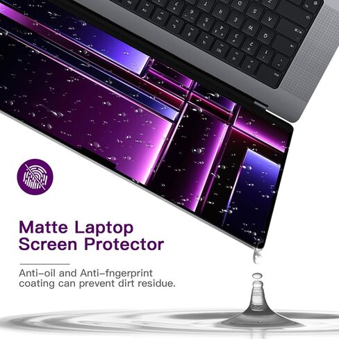 واقي شاشة مضاد للضوء الأزرق متوافق مع جهاز MacBook Neo 13 بوصة 2026، طبقة حماية للعين غير لامعة مضادة للوهج لشريحة Mac Neo A18 Pro مقاس 13 بوصة in Kuwait