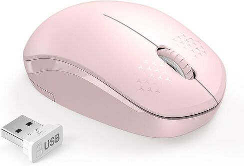 seenda Wireless Mouse for Laptop, 2.4G Noiseless Computer Mouse,Mint Green in Saudi Arabia
