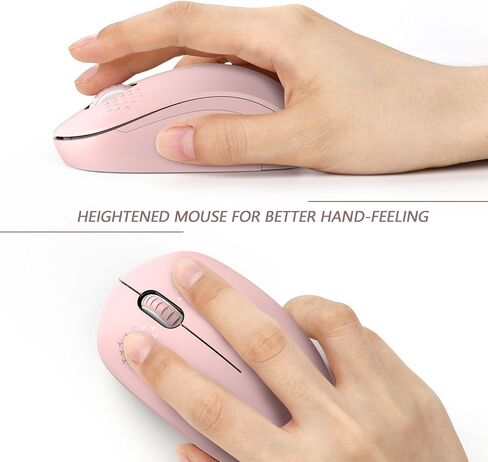 seenda Wireless Mouse for Laptop, 2.4G Noiseless Computer Mouse,Mint Green in Saudi Arabia