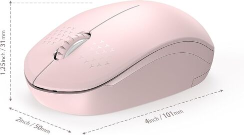 seenda Wireless Mouse for Laptop, 2.4G Noiseless Computer Mouse,Mint Green in Saudi Arabia