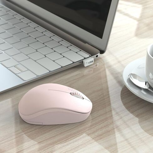 seenda Wireless Mouse for Laptop, 2.4G Noiseless Computer Mouse,Mint Green in Saudi Arabia