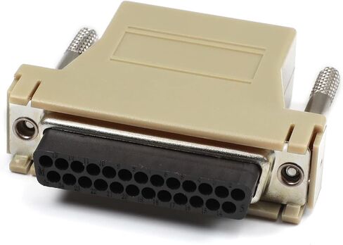 Heyiarbeit 25-pin 2-Row D-SUB VGA Gender Changer DB25 Male to Female Mini Gender Changer Coupler Adapter Connector for Serial Applications Blue 1pcs in Kuwait