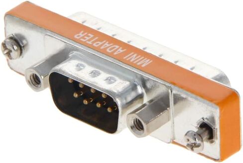 Heyiarbeit 25-pin 2-Row D-SUB VGA Gender Changer DB25 Male to Female Mini Gender Changer Coupler Adapter Connector for Serial Applications Blue 1pcs in Kuwait
