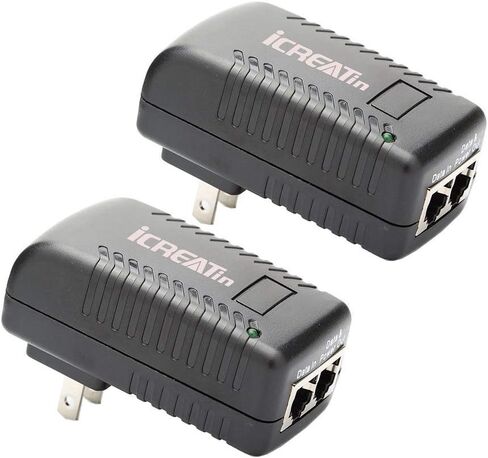 Wall Plug POE Injector with 48v Power Supply 802.3af for Most Cisco/Polycom/Aastra Phones and More in Saudi Arabia