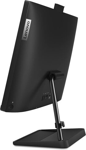 Lenovo F0G100N1US, IdeaCentre AIO 3-2022 - All-in-One Desktop - 24" FHD - HD Camera - Win 11-8GB Memory - 1TB + 256GB Storage - AMD Ryzen 3 5425U - Black - Mouse & Keyboard Included in Kuwait