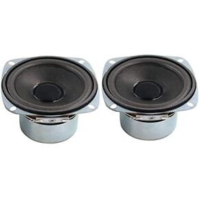 HZPOWEN 10W Mini 3" HiFi Full Range Speaker 8 Ohm Anti-Magnetic Audio 2.0/2.1 Home Stereo Woofer Loudspeaker 90dB High Sensitivity for DIY Boom Box Satellites Speaker in Kuwait