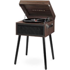 Victrola Liberty - 5-in-1 Bluetooth Record Player with Stand - Espresso in Saudi Arabia