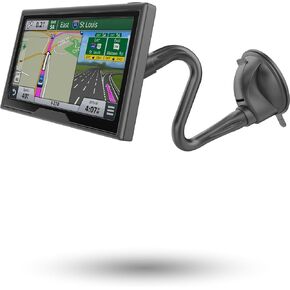 Aoxuantec for Garmin GPS Car Mount Upgraded [Adjutable Long Arm] Replacement Suction Cup Holder Dashboard Windshield Mount Compatible with Garmin Nuvi RV Dezl Drive Drivesmart Driveassist DriveLuxe in Kuwait