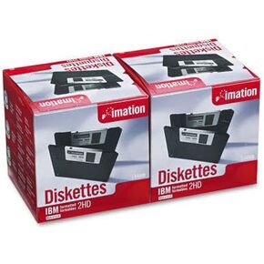 imation 3.5" Diskettes, IBM-Formatted, DS/HD, 50/pack in Saudi Arabia