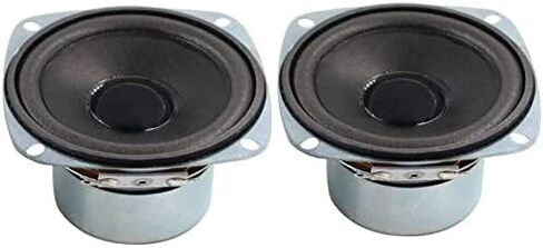 HZPOWEN 10W Mini 3 "HiFi مكبر صوت كامل المدى 8 أوم صوت مضاد للمغناطيس 2.0/2.1 مكبر صوت ستيريو منزلي 90 ديسيبل حساسية عالية لمكبرات الصوت DIY Boom Box Satellites in Saudi Arabia