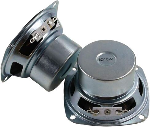HZPOWEN 10W Mini 3 "HiFi مكبر صوت كامل المدى 8 أوم صوت مضاد للمغناطيس 2.0/2.1 مكبر صوت ستيريو منزلي 90 ديسيبل حساسية عالية لمكبرات الصوت DIY Boom Box Satellites in Saudi Arabia
