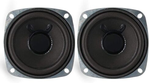 HZPOWEN 10W Mini 3 "HiFi مكبر صوت كامل المدى 8 أوم صوت مضاد للمغناطيس 2.0/2.1 مكبر صوت ستيريو منزلي 90 ديسيبل حساسية عالية لمكبرات الصوت DIY Boom Box Satellites in Saudi Arabia