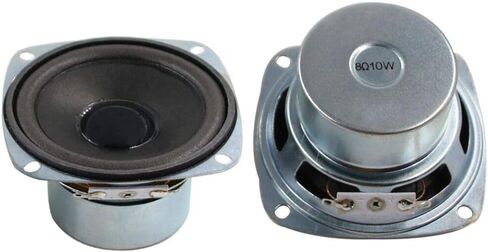 HZPOWEN 10W Mini 3 "HiFi مكبر صوت كامل المدى 8 أوم صوت مضاد للمغناطيس 2.0/2.1 مكبر صوت ستيريو منزلي 90 ديسيبل حساسية عالية لمكبرات الصوت DIY Boom Box Satellites in Saudi Arabia
