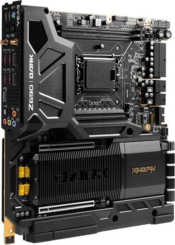 EVGA Z690 DARK K|NGP|N, 121-AL-E699-KR, LGA 1700, Intel Z690, PCIe Gen5, SATA 6Gb/s, 2.5Gb/s LAN, WiFi6E/BT5.2, USB 3.2 Gen2x2, M.2, U.2, EATX, Intel Motherboard in Saudi Arabia