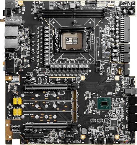 EVGA Z690 DARK K|NGP|N, 121-AL-E699-KR, LGA 1700, Intel Z690, PCIe Gen5, SATA 6Gb/s, 2.5Gb/s LAN, WiFi6E/BT5.2, USB 3.2 Gen2x2, M.2, U.2, EATX, Intel Motherboard in Saudi Arabia