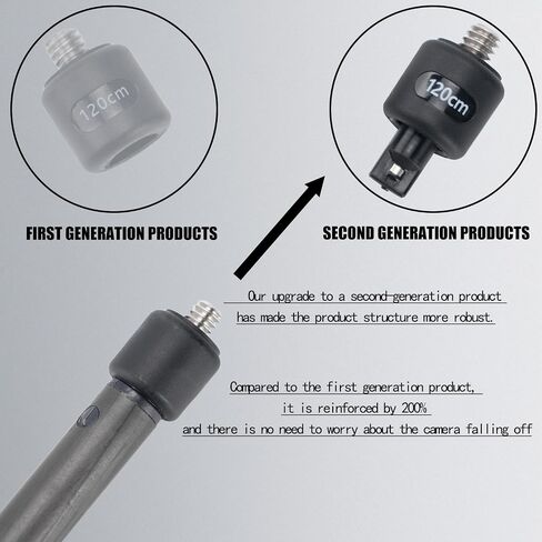 3m Carbon Fiber Extendable Floating Pole Selfie Stick Invisible Carbon Fiber Selfie Stick for Insta360 ONE X3 X2 ONE RS ONE R ONE X Accessories for GoPro Panoramic Camera Insta 360(Blue) in Kuwait