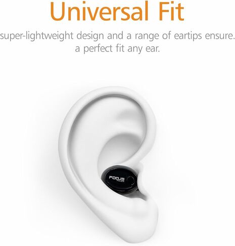 FOCUSPOWER F10 Mini Bluetooth Earbud Smallest Wireless Invisible Headphone with 6 Hour Playtime Car Headset with Mic for iPhone and Android Smart Phones(One Pcs) in Saudi Arabia