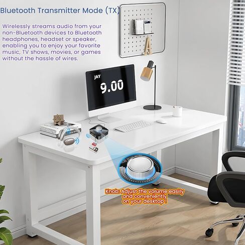 محول صوت بلوتوث 5.0 من EMUTECK، مستقبل إرسال لاسلكي 5 في 1 لتلفزيون السيارة CD PC المنزلي ستيريو، USB إلى AUX 3.5 مم RCA، جهاز إرسال مشغل MP3 لبطاقة SD الصغيرة لمكبرات الصوت in Kuwait