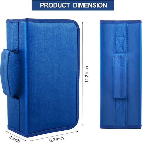 CD/DVD Case Holder, 128 Capacity CD VCD Media Wallet, Storage, Holder, Booklet, Organizer (Silver) in Kuwait