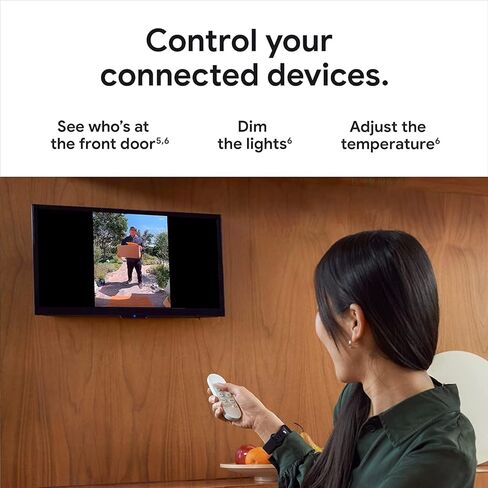 Google Chromecast - جهاز بث مع كابل HDMI وجهاز تحكم عن بعد للبحث الصوتي - بث العروض والموسيقى والصور والرياضة من الهاتف إلى التلفزيون - يتضمن قطعة قماش للتنظيف وحقيبة - إصدار HD - ثلج in Saudi Arabia