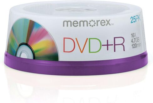Memorex DVD+R 16x 4.7GB 25 Pack Spindle in Saudi Arabia
