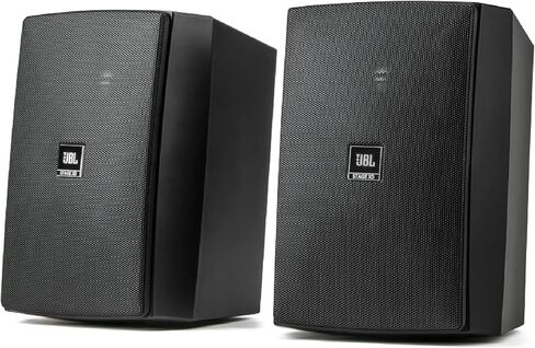 مكبر صوت JBL Stage XD-6، ثنائي الاتجاه 6.25 بوصة، داخلي/خارجي مناسب لجميع الأحوال الجوية، أسود (زوج) in Saudi Arabia