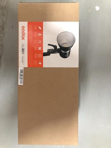 Godox ML30Bi Handheld Bi-Color LED Video Light, Portable Studio LED Continuous Light 2800K-6500K, 41000 lumens CRI 96+ TLCI 97+, 21 FX Effects, APP Control, Silent Mode, Compatible with Godox Mount in Kuwait
