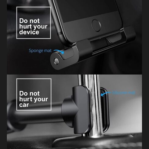 WPYYI Car Back Seat Headrest Holder for Pad Car Phone Holder Backseat Mount for Pad Tablet PC Auto Headrest Holder (Color : E) in Saudi Arabia