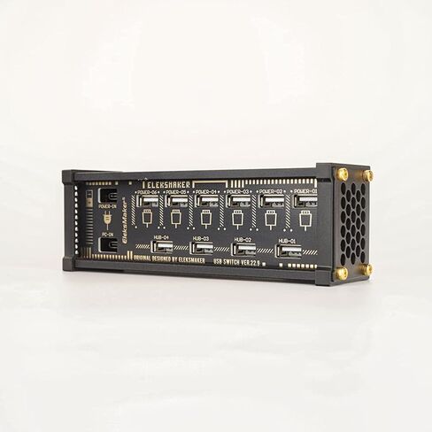 EleksMaker USB Switch NK Series,KVM Switch,Metal Punk Switch,Desktop Creative Gifts, Boyfriend Gifts | Blocky USB Hub NK5 in Saudi Arabia