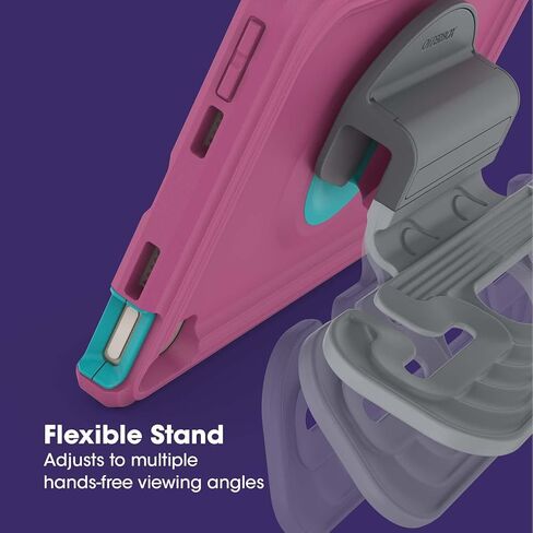 حافظة OtterBox TRUSTYWASH لجهاز iPad Mini 6TH Gen - قلوب وحرف يدوية، بولي كربونات (أحمر) in Kuwait