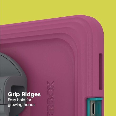 حافظة OtterBox TRUSTYWASH لجهاز iPad Mini 6TH Gen - قلوب وحرف يدوية، بولي كربونات (أحمر) in Kuwait