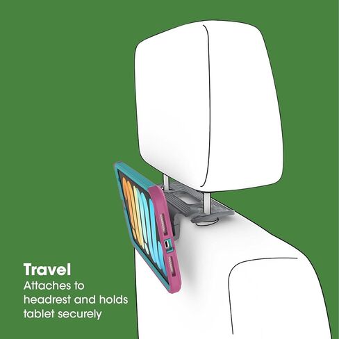 حافظة OtterBox TRUSTYWASH لجهاز iPad Mini 6TH Gen - قلوب وحرف يدوية، بولي كربونات (أحمر) in Kuwait