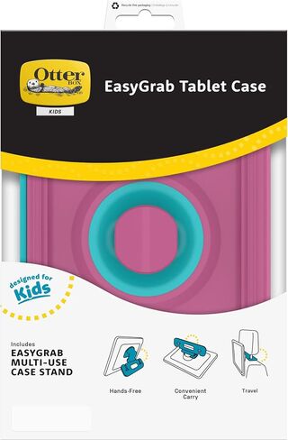 حافظة OtterBox TRUSTYWASH لجهاز iPad Mini 6TH Gen - قلوب وحرف يدوية، بولي كربونات (أحمر) in Kuwait