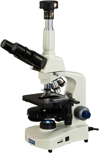 OMAX 40X-2500X Plan Phase Contrast Trinocular Compound LED Siedentopf Microscope with 9MP Digital Camera in Saudi Arabia