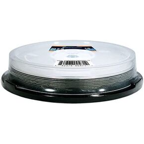 Optical Quantum 6X 50 GB BD-R DL Glossy White Inkjet Printable Blu-Ray Double Layer 10-Disc Spindle OQBDRDL06GWIPH-10