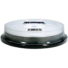 Optical Quantum 6X 50GB BD-R DL Double Layer White Inkjet Hub Printable - 10 pcs