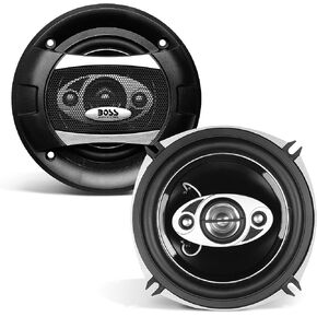 BOSS Audio Systems P55.4C Phantom Series 5.25 Inch Car Stereo Door Speakers - 300 Watts Max, 4 Way, Full Range Audio, Tweeters, Coaxial, Sold in Pairs in Saudi Arabia