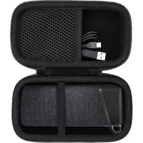 Khanka Hard Travel Case Replacement for Philips S3505 Wireless Bluetooth Speaker TAS3505, Case Only (Small Size)